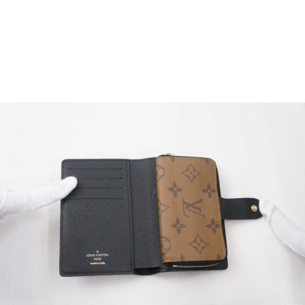 62667 4 Louis Vuitton Portefeuille Juliette Monogram Wallet Brown