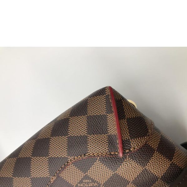 63033 4 Louis Vuitton Kaisa Tote PM Damier Ebene