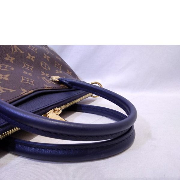 63117 4 Louis Vuitton Palas Monogram Shoulder Bag Brown