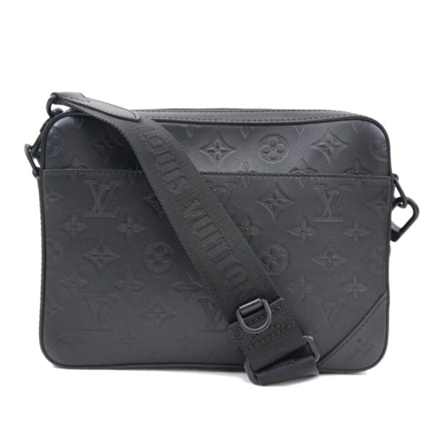 63452 1 Louis Vuitton Shadow Coin Case Monogram Black