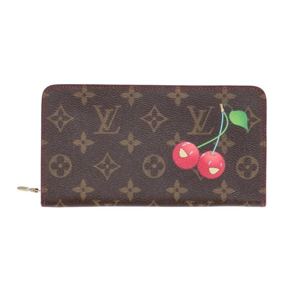 63576 1 Louis Vuitton Portomone Monogram Cherry