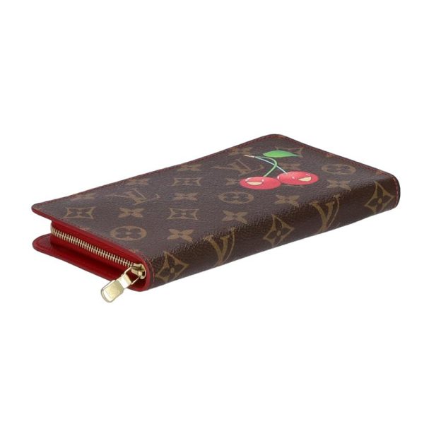 63576 4 Louis Vuitton Portomone Monogram Cherry