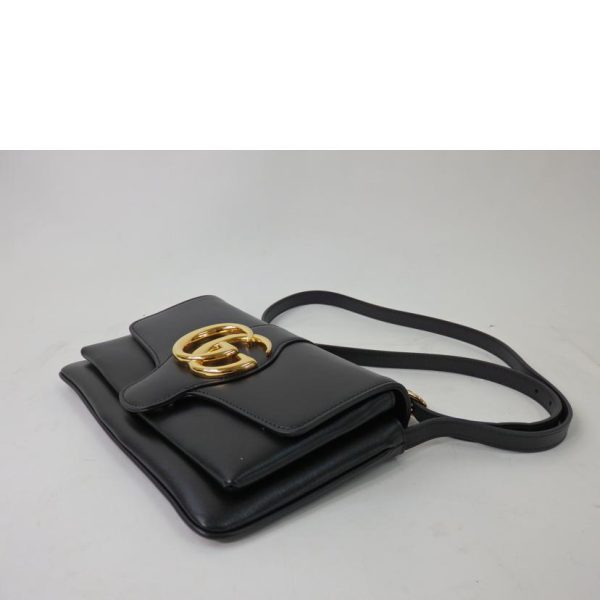 63663 4 Gucci Marmont Small Shoulder Black