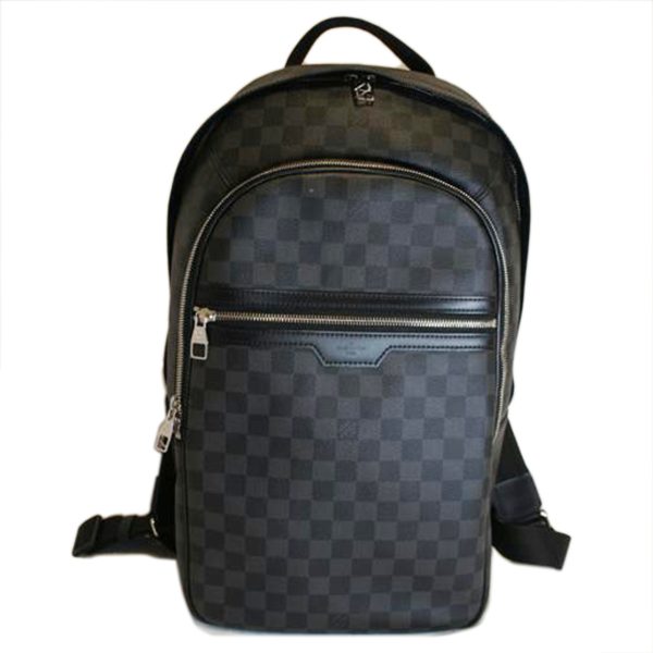 63688 1 Louis Vuitton Michael Graphite Backpack Black