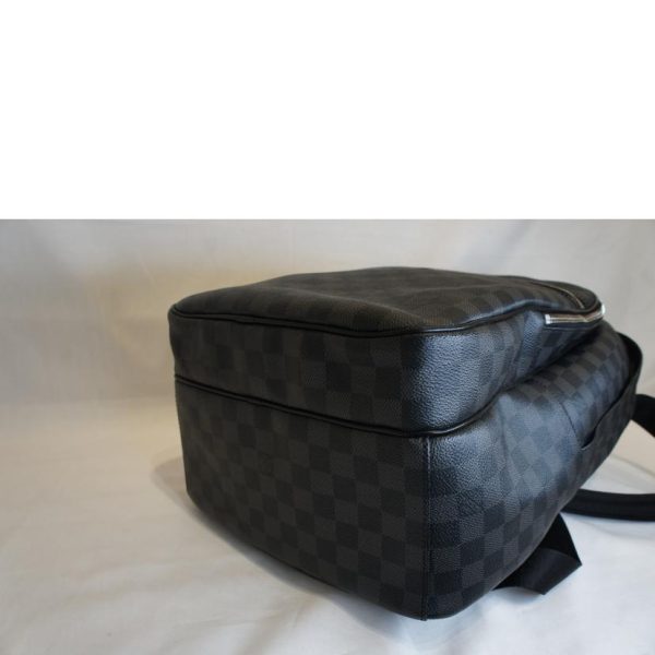 63688 3 Louis Vuitton Michael Graphite Backpack Black