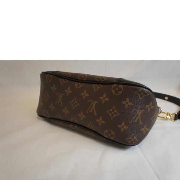 63756 3 Louis Vuitton Boulogne NM Bag Brown Black