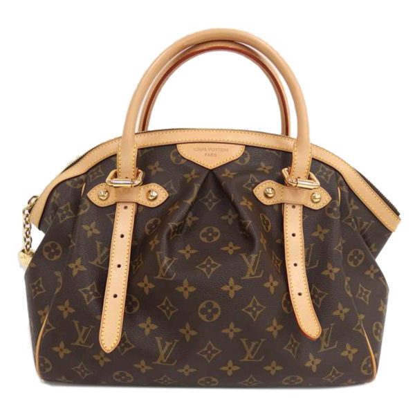 63814 1 Louis Vuitton Tivoli Gm Monogram Handbag Brown