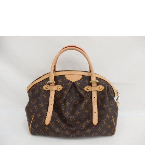 63814 2 Louis Vuitton Tivoli Gm Monogram Handbag Brown