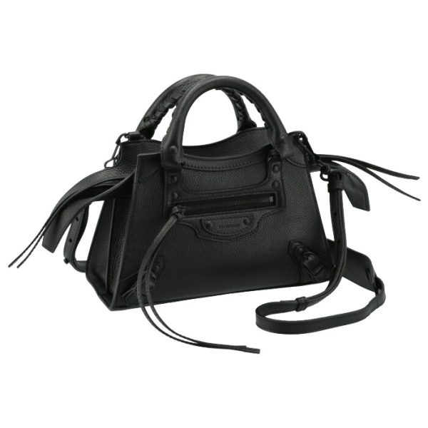 63852415y471000 Balenciaga Neo Classic Mini Shoulder Bag Black