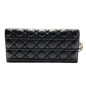 63924 1 Chanel Shoulder Bag Matelasse Chain Shoulder Lambskin Black Silver Metal Fittings