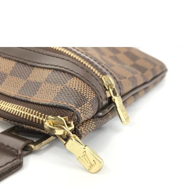 65006 6 Louis Vuitton Pochette Bosphore Damier Ebene Canvas Crossbody Bag Brown