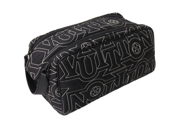 65156 d3 Louis Vuitton Capsule Dop Kit Clutch Bag Black