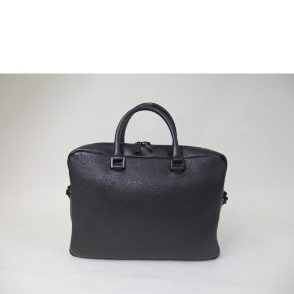 65392 2 Saint Laurent Leather Briefcase Sac de Jour