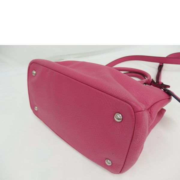 65443 4 Prada Leather Tote Bag Pink