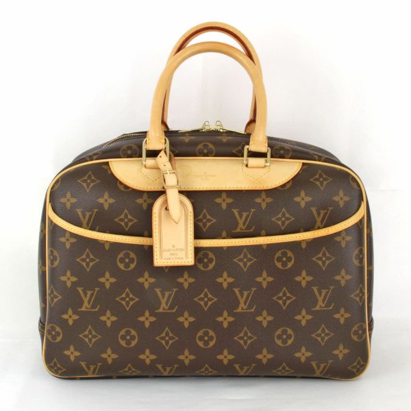 6605210906679a 1 Louis Vuitton Bowling Vanity Handbag Monogram Canvas