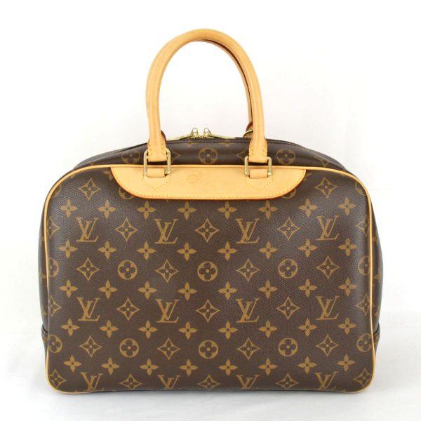 6605210906679a 2 Louis Vuitton Bowling Vanity Handbag Monogram Canvas