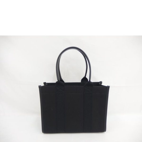 66234 2 Balenciaga Logo Hardware Tote Bag Black