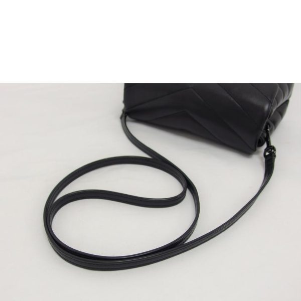 66617 4 Saint Laurent Lulu Toy Bag Black