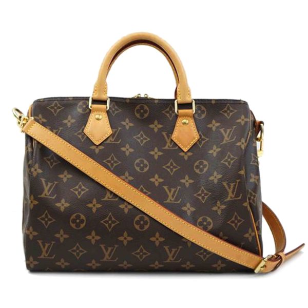 66727 1 Louis Vuitton Speedy Bandouliere 30 Monogram Brown