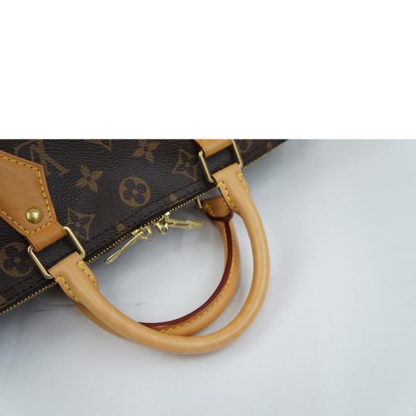 66727 3 Louis Vuitton Speedy Bandouliere 30 Monogram Brown