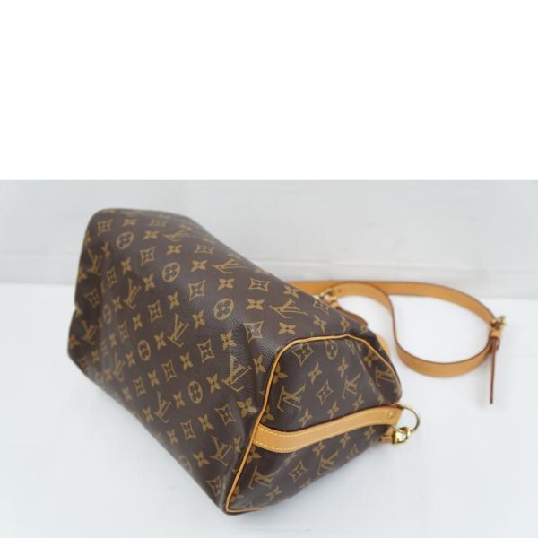 66727 5 Louis Vuitton Speedy Bandouliere 30 Monogram Brown