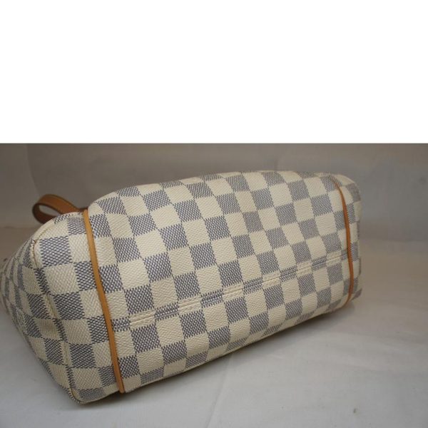 67371 3 Louis Vuitton Totally Damier Azur Bag White