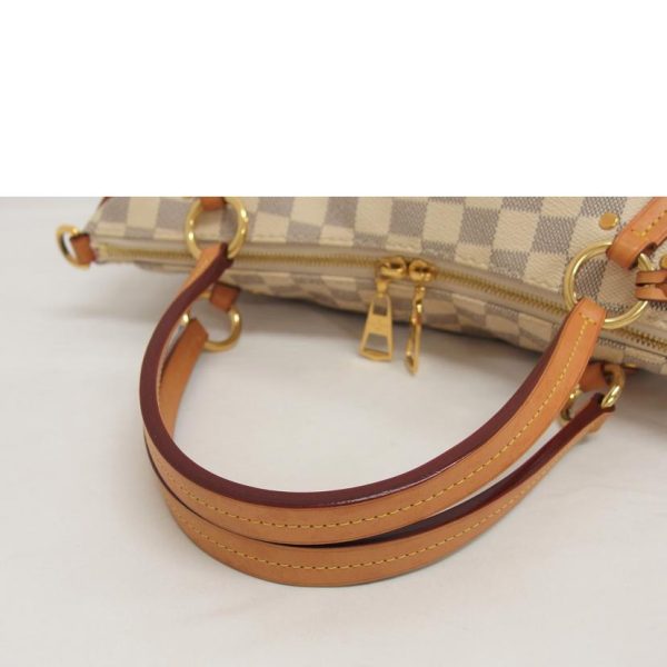 67614 4 Louis Vuitton Rimington Damier Azur White