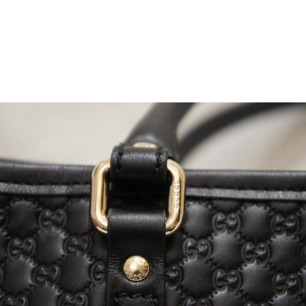 67634 9 Gucci Micro Guccissima Small Leather Tote Bag