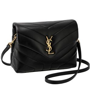 678401dv7071000 Saint Laurent Paris Pouch Teddy Shoulder Bag Black