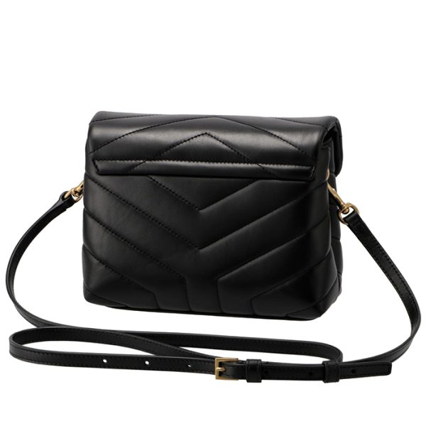 678401dv7071000 2 Saint Laurent Paris Loulou Toy Shoulder Bag Black