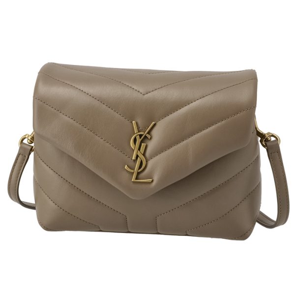 678401dv7072346 1 Saint Laurent Paris Loulou Toy Bag Shoulder Beige