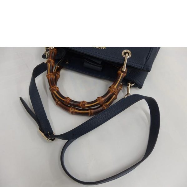 67984 4 Gucci Bamboo Mini Shopper Handbag Black