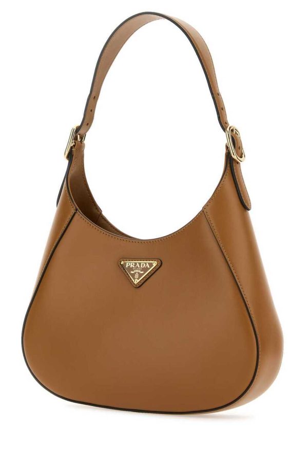 67aa93acd9e672b ia 2 Prada Caramel Leather Shoulder Tote Bag Brown