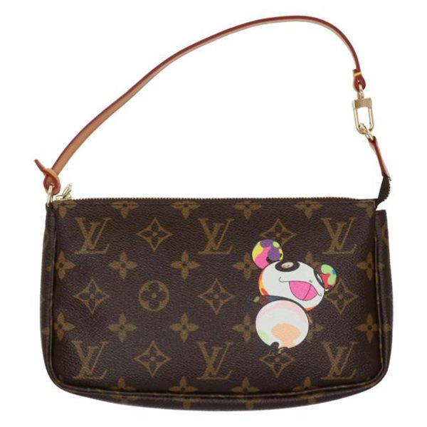 68564 1 Louis Vuitton Pochette Accessoire Monogram Panda