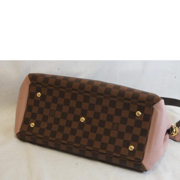 69452 3 Louis Vuitton Normandie Damier Handbag Brown