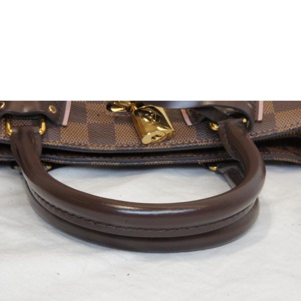 69452 4 Louis Vuitton Normandie Damier Handbag Brown