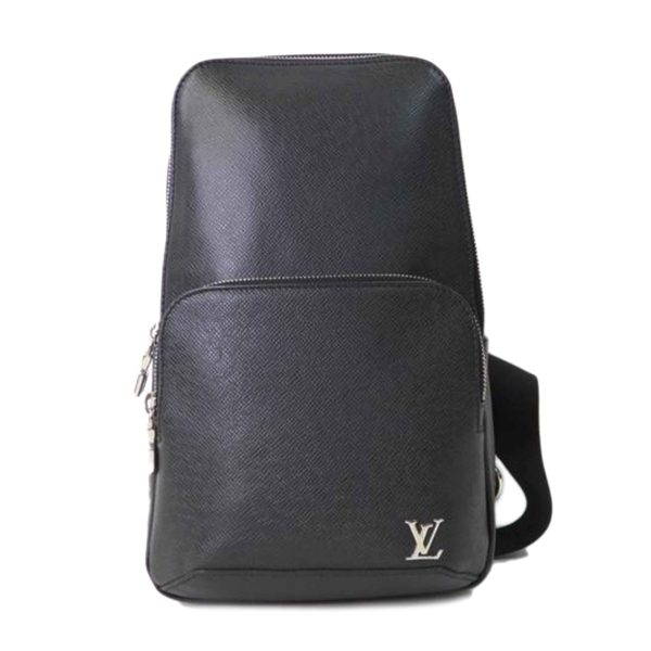 69573 1 Louis Vuitton Avenue Sling Bag Taiga Black