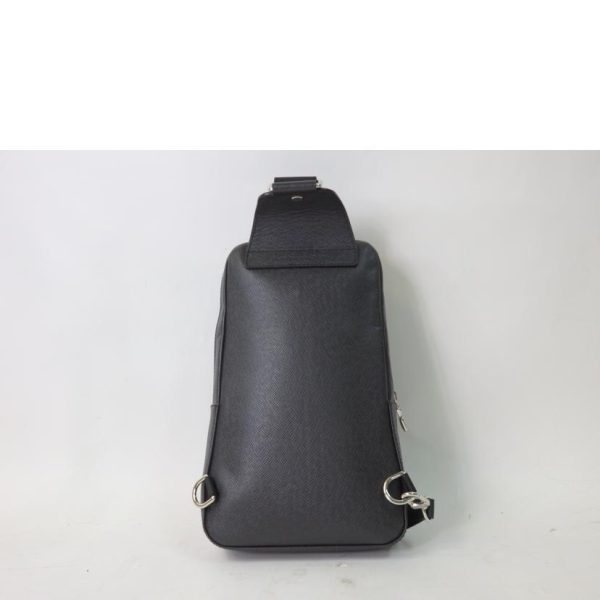 69573 2 Louis Vuitton Avenue Sling Bag Taiga Black