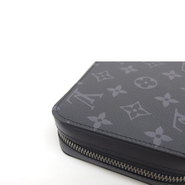 69902 10 Louis Vuitton Round Zip Wallet Zippy XL Monogram Eclipse