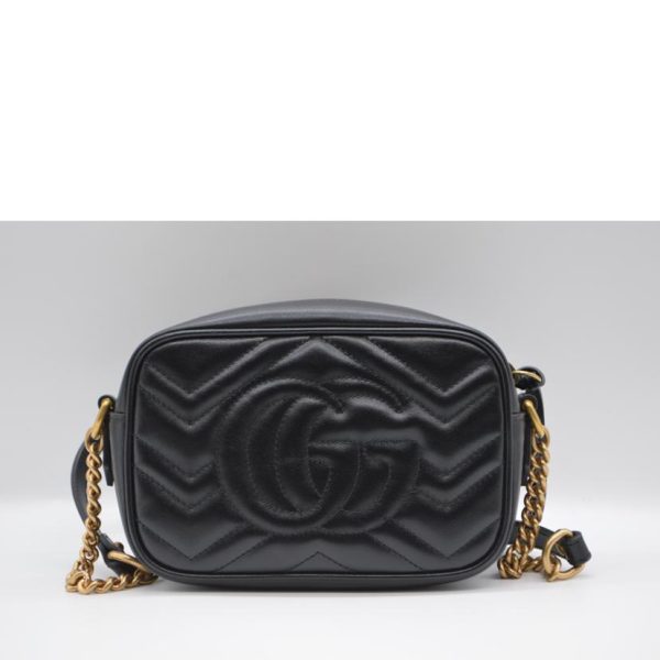 69933 2 Gucci GG Marmont Quilted Mini Leather Shoulder