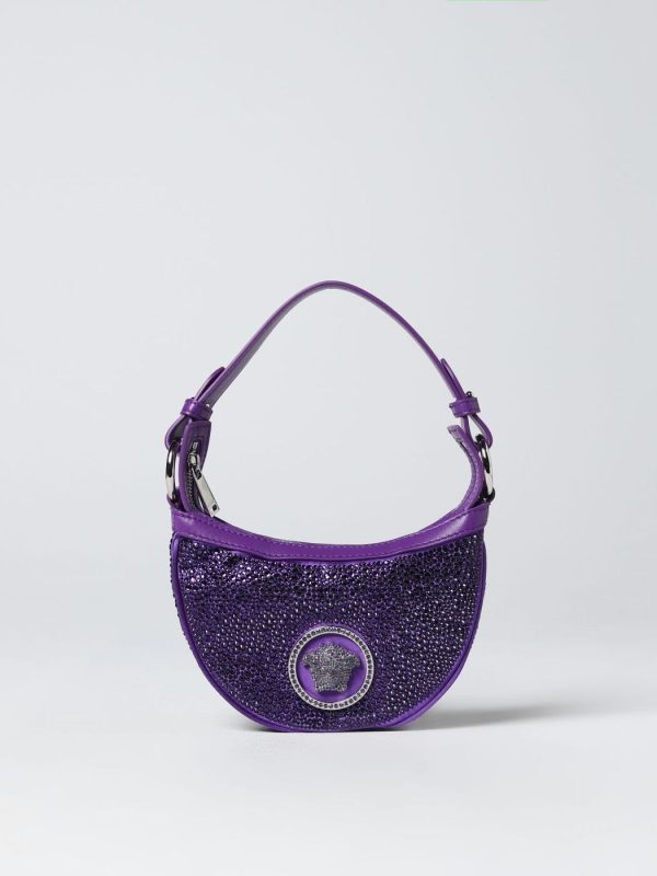 6e557197a340e6b gi 1 Versace Violet Bag Spring Summer Purple