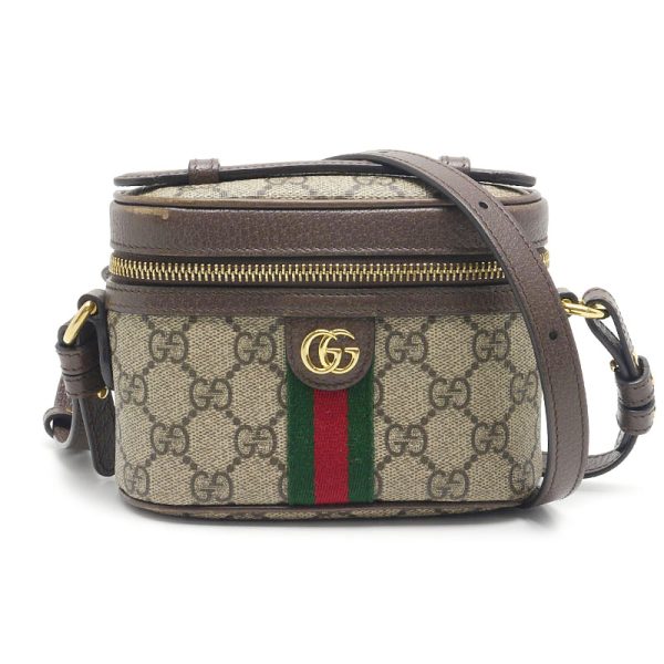 6h0652 1 Gucci Ophidia GG Top Handle Bag Shoulder Brown