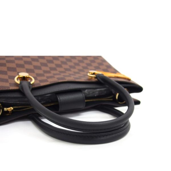 70281 4 Louis Vuitton River Side Damier Ebene 2 Way Shoulder Bag Brown