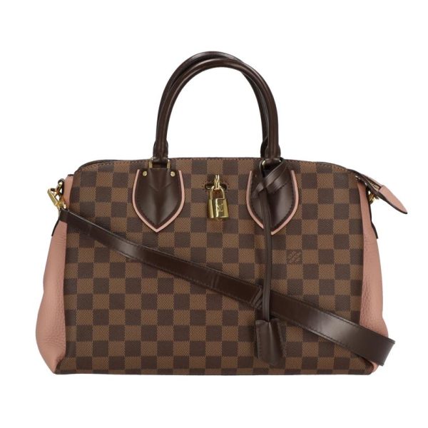 70737 1 Louis Vuitton Normandie Damier Magnolia Handbag Brown