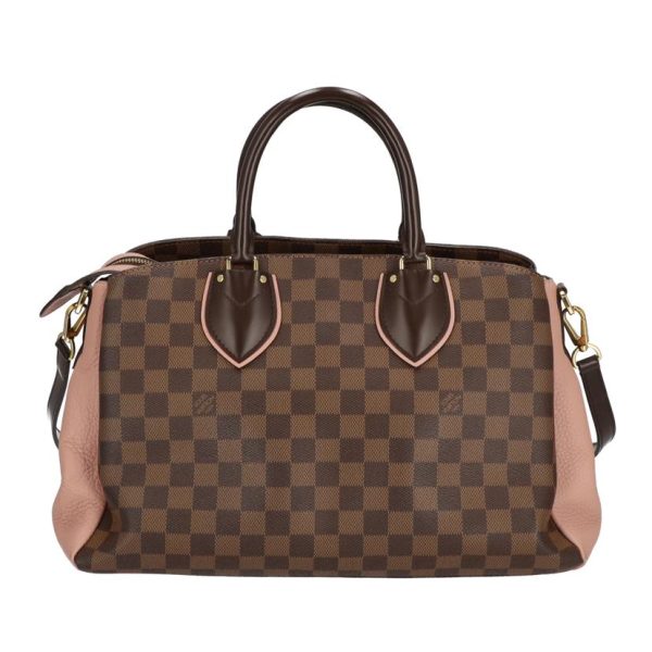 70737 2 Louis Vuitton Normandie Damier Magnolia Handbag Brown