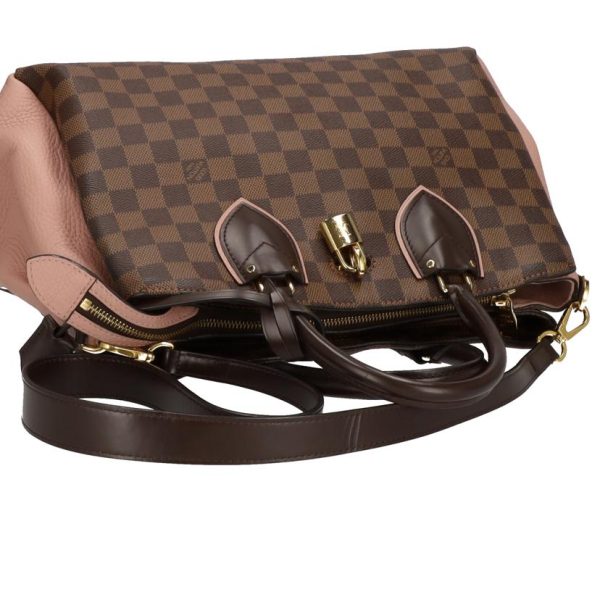 70737 4 Louis Vuitton Normandie Damier Magnolia Handbag Brown