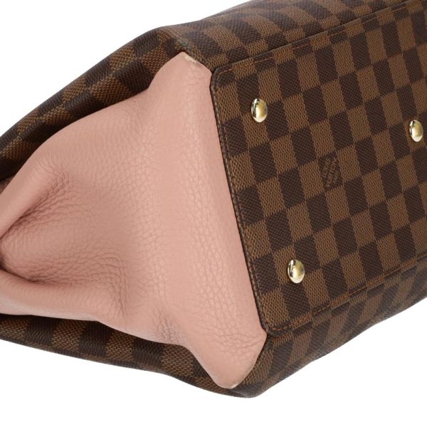 70737 9 Louis Vuitton Normandie Damier Magnolia Handbag Brown