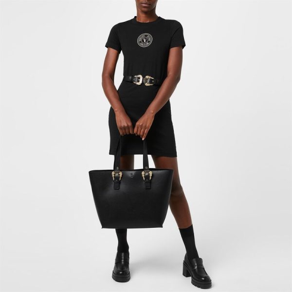 71 768643 black89 5 Versace Jeans Couture Spring Summer Black