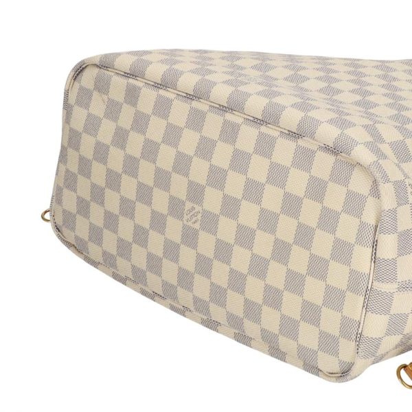 71239 2 Louis Vuitton Neverfull MM Damier Azur