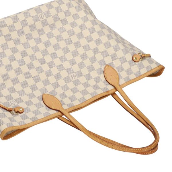 71239 3 Louis Vuitton Neverfull MM Damier Azur